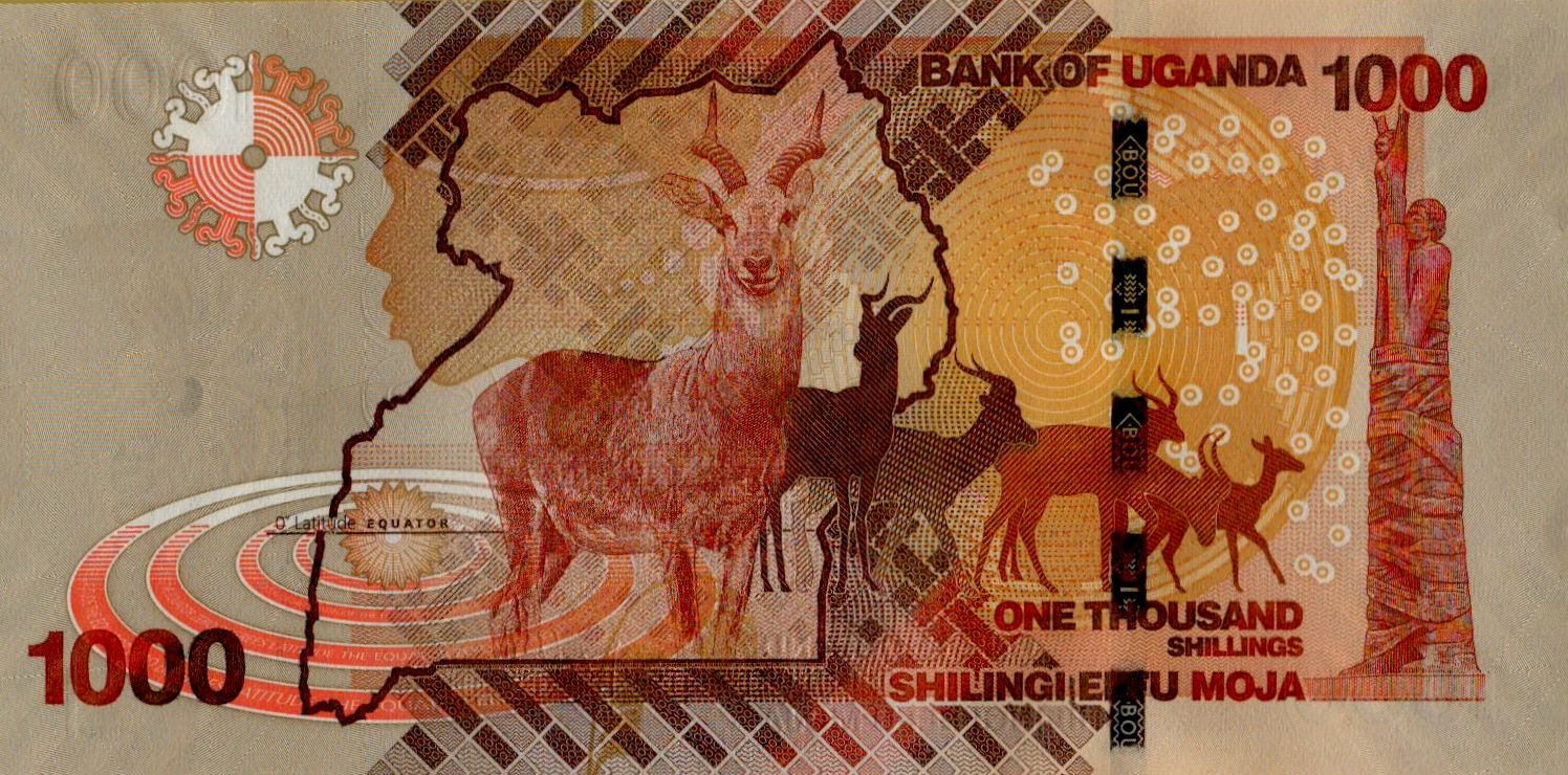 Uganda 1000 2021 UNC P-49/f